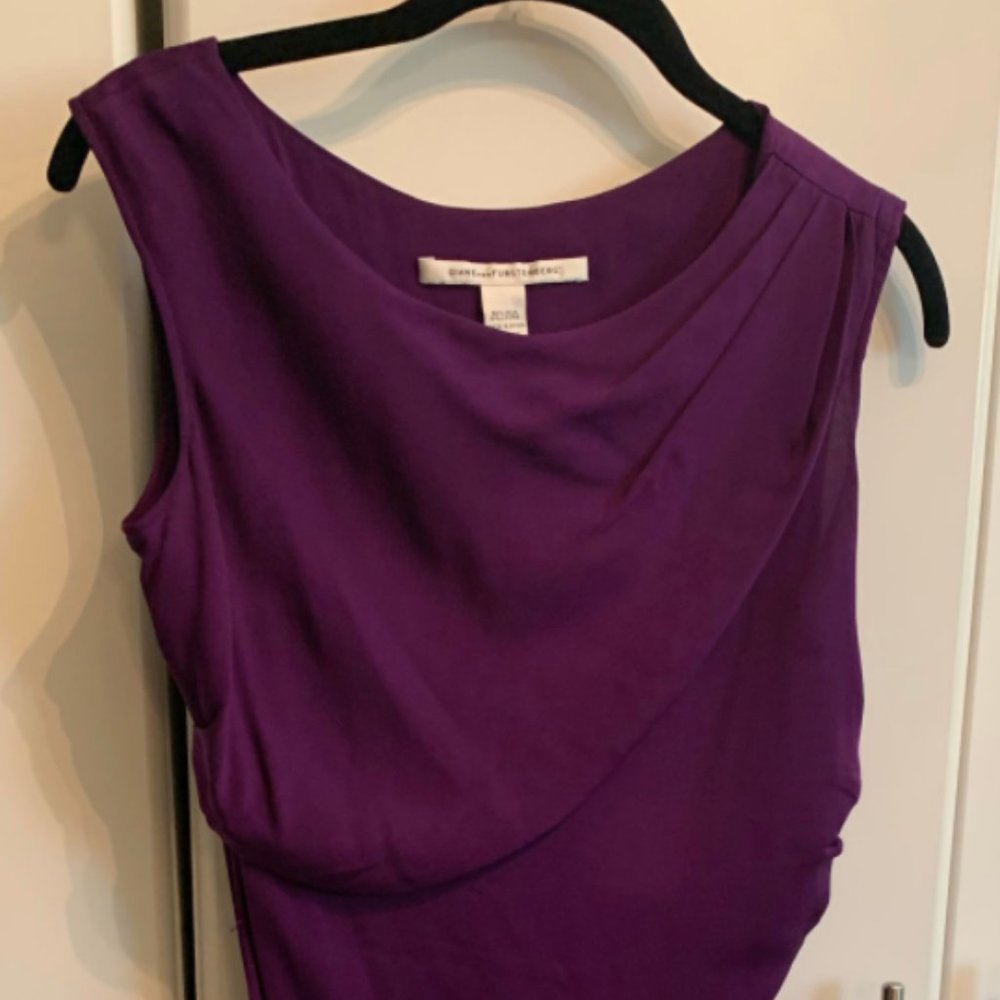 Diana von Furstenberg sleeveless dress